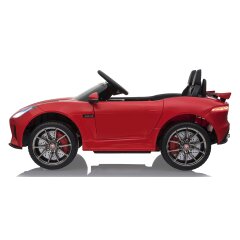 Ride-on Jaguar F-Type SVR rojo 12V
