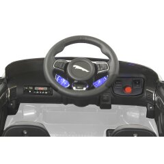 Ride-on Jaguar F-Type SVR bianco 12V