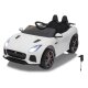 Ride-on Jaguar F-Type SVR bianco 12V