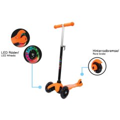 KickLight Scooter naranja