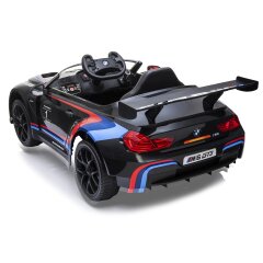 Ride-on BMW M6 GT3 nero