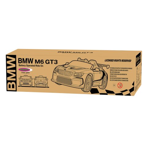 Ride-on BMW M6 GT3 wei 12V