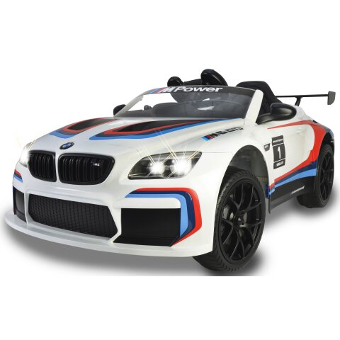Ride-on BMW M6 GT3 wei 12V