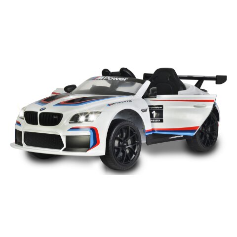 Ride-on BMW M6 GT3 wei 12V