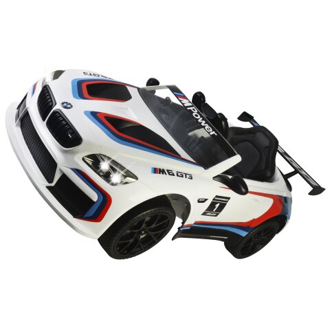 Ride-on BMW M6 GT3 wei 12V