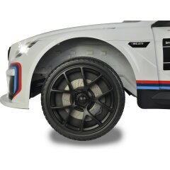 Ride-on BMW M6 GT3 blanco