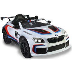 Ride-on BMW M6 GT3 blanco