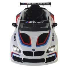 Ride-on BMW M6 GT3 wei&szlig; 12V