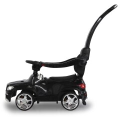 Push-Car Mercedes-Benz AMG GL 63 nero 2in1 con barra di spinta