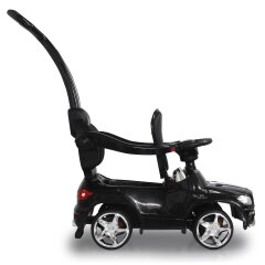 Push-Car Mercedes-Benz AMG GL63 black 2in1 with push bar