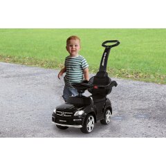 Rutscher Mercedes-AMG GL 63 schwarz 2in1 mit Schubstange