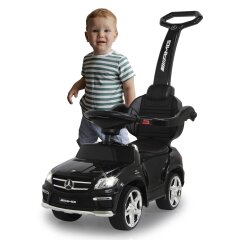 Rutscher Mercedes-AMG GL 63 schwarz 2in1 mit Schubstange