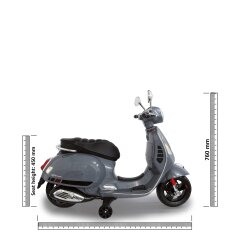 Ride-on Vespa GTS 125 grau 12V