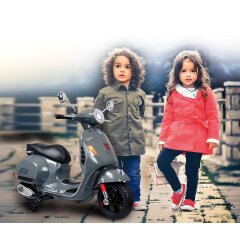 Ride-on Vespa GTS 125 grau 12V