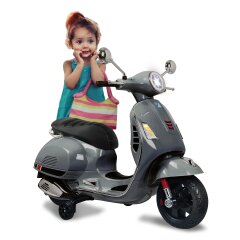 Ride-on Vespa GTS 125 gris 12V