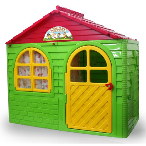 Casetta da gioco Little Home verde