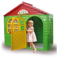 Casetta da gioco Little Home verde