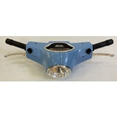 Handlebar Ride-on Vespa blue complete