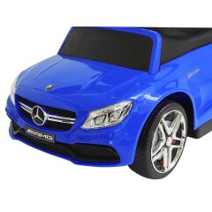 Correpasillo Mercedes-Benz AMG C 63 azul 3en1