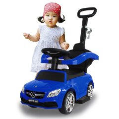 Diapositive Mercedes-Benz AMG C63 bleu 3en1