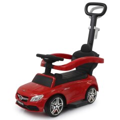 Cavalcabile Mercedes-Benz AMG C 63 rosso 3in1