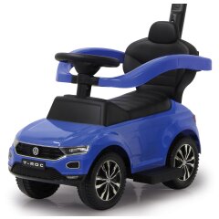 Push-Car VW T-Roc 3en1 bleu