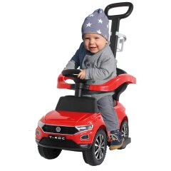 Cavalcabile VW T-Roc rosso 3in1