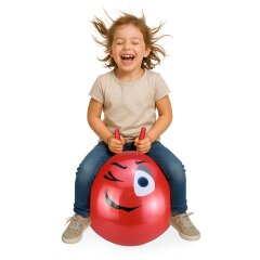 Bouncing Ball Eye HoppyDoo red 550 mm with pump