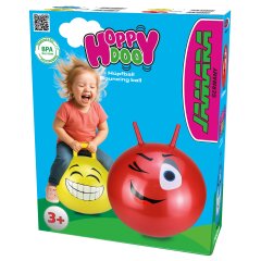 Bouncing Ball Eye HoppyDoo red 550 mm with pump