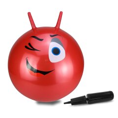 Bouncing Ball Eye HoppyDoo red 550 mm with pump