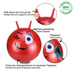 Bouncing Ball Eye red 550 mm
