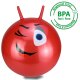 Bouncing Ball Eye HoppyDoo red 550 mm with pump