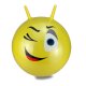 Bouncing Ball Eye HoppyDoo yellow 550mm with pump