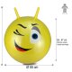 Bouncing Ball Eye HoppyDoo yellow 550mm with pump