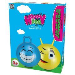 Bouncing Ball Smile blue 450mm