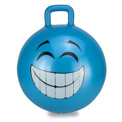 Pelota saltarín Smile HoppyDoo azul 450mm con bomba