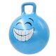 Balle rebondissante Smile bleu 450mm