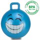 Bouncing Ball Smile blue 450mm