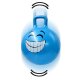 Pelota saltarín Smile HoppyDoo azul 450mm con bomba