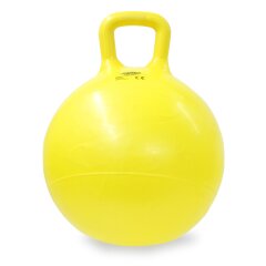 Balle rebondissante Smile jaune 450mm