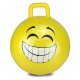 Balle rebondissante Smile jaune 450mm