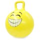 Balle rebondissante Smile jaune 450mm