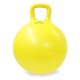 Balle rebondissante Smile jaune 450mm