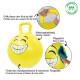 Bouncing Ball Smile yellow 450mm
