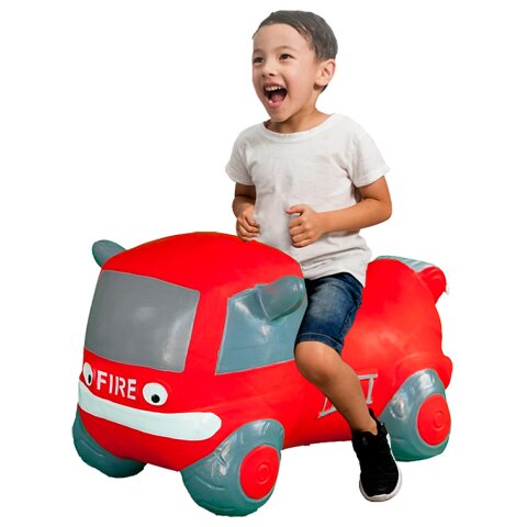 Coche saltarín Fire Truck con bomba