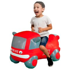 Bouncing Car  Fire Truck HoppyDoo with pump