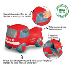 Bouncing Car  Fire Truck HoppyDoo with pump
