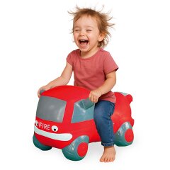 Coche saltarín Fire Truck HoppyDoo con bomba