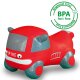 Coche saltarín Fire Truck HoppyDoo con bomba