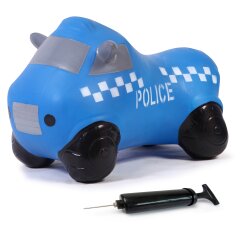 Hüpfauto Police Truck mit Pumpe